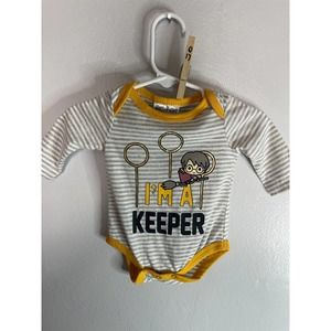 Harry Potter I'm a Keeper Newborn Onesie